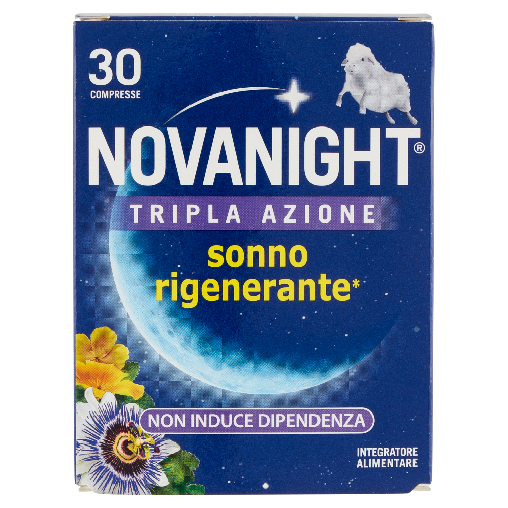 Novanight Tripla Azione sonno rigenerante* Compresse 30 x 0,975 g