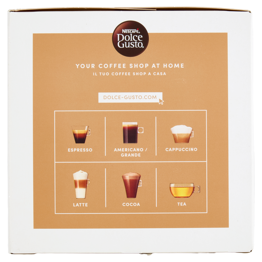 NESCAFÉ DOLCE GUSTO Cortado Espresso Macchiato Caffè 16 Capsule 100,8g