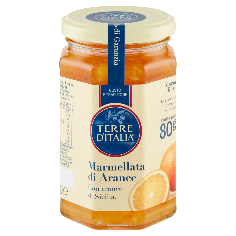 Terre d'Italia Marmellata di Arance con arance di Sicilia 340 g