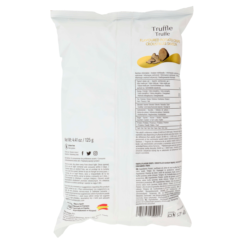 Inessence Truffle Truffe Flavoured Potato Crisps 125 g