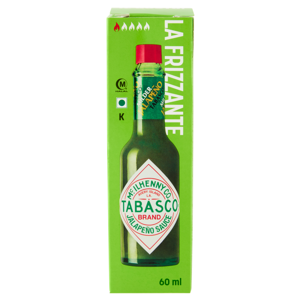 Tabasco Jalape&ntilde;o Sauce la Frizzante 60 ml