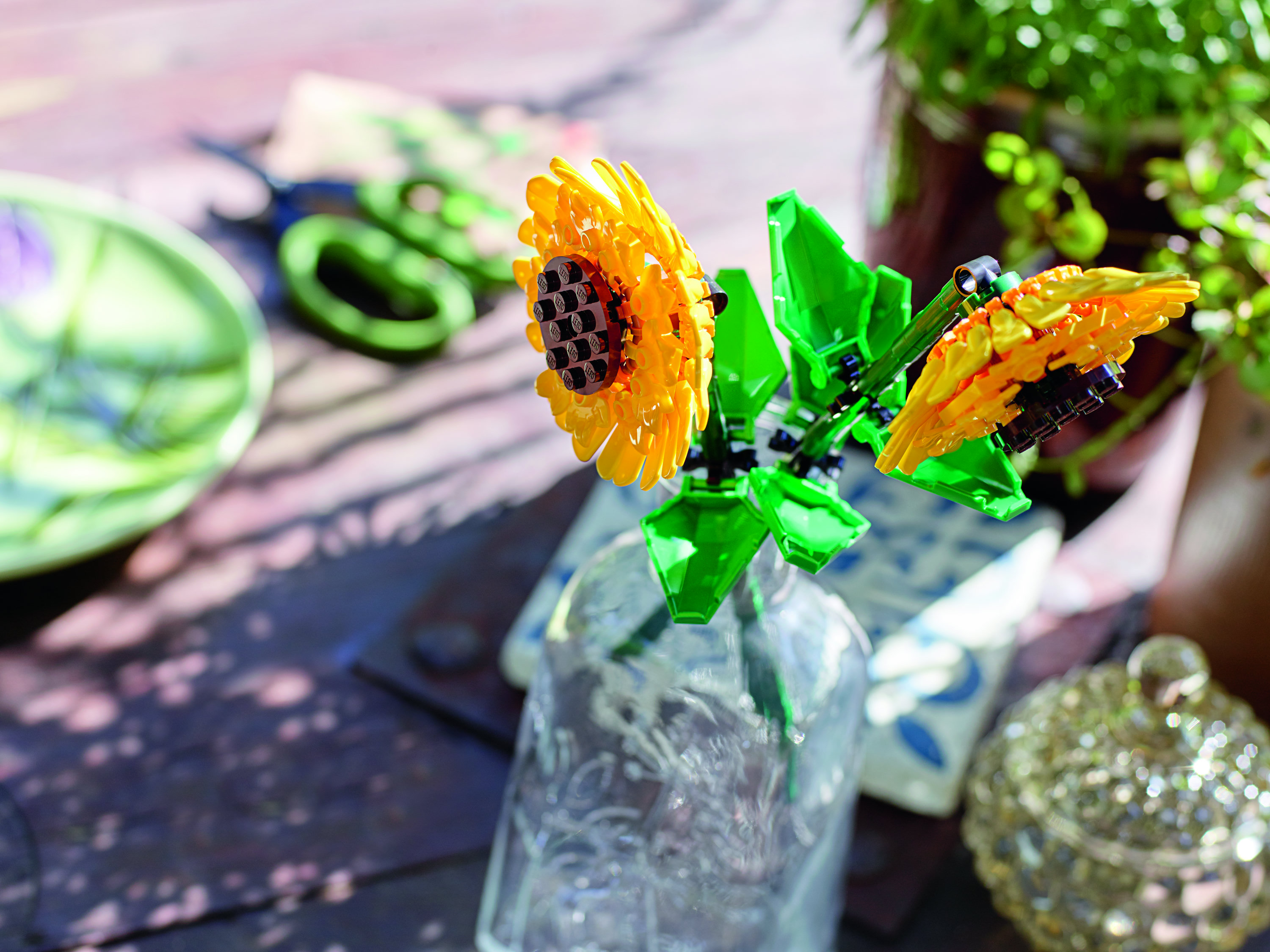 LEGO Botanicals 40524 Girasoli, Fiori Finti per Bambini 8+ Compatibile con Bouquet Fiori Artificiali, Regalo Ragazza o Ragazzo