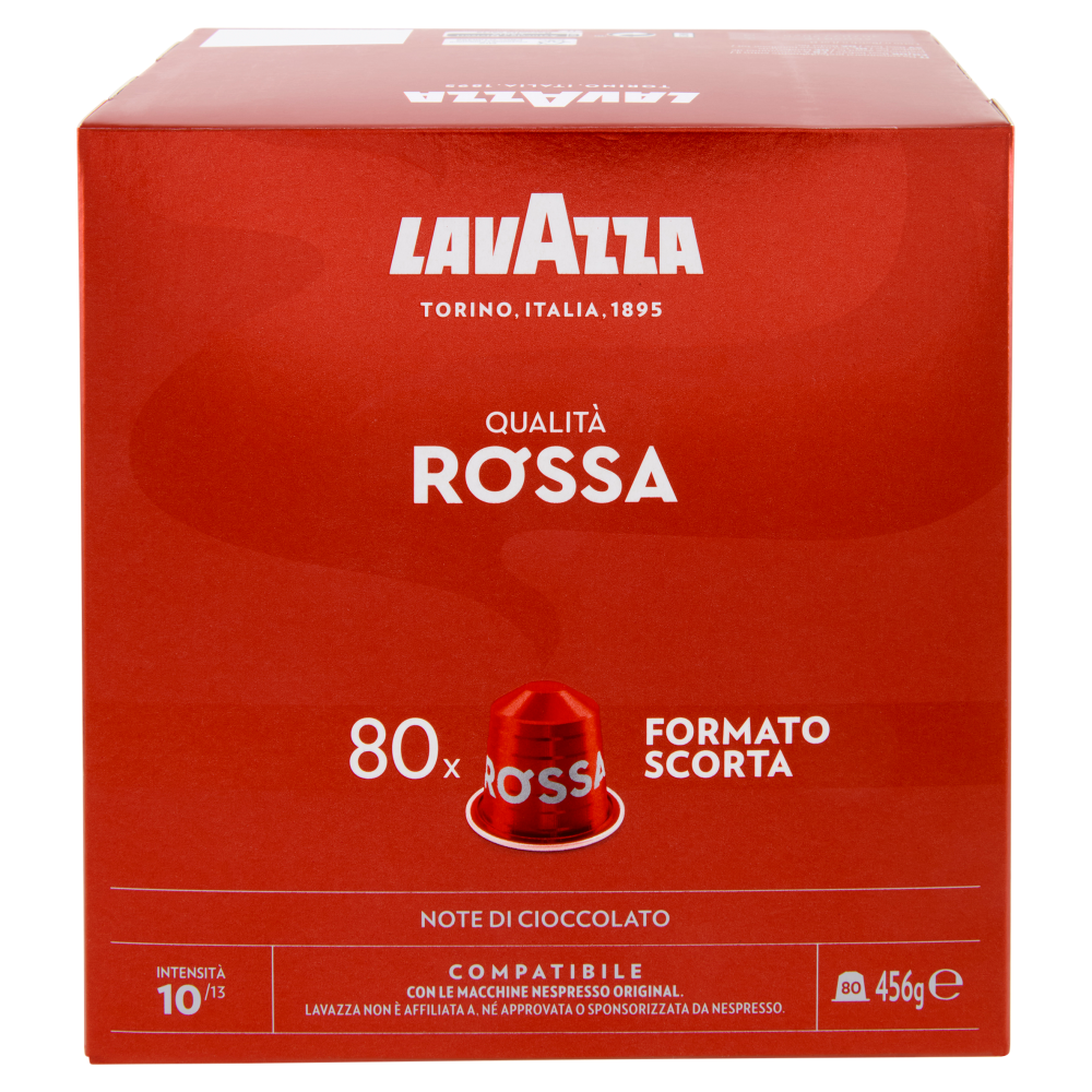 Lavazza Qualità Rossa Compatibile con Nespresso Original 80