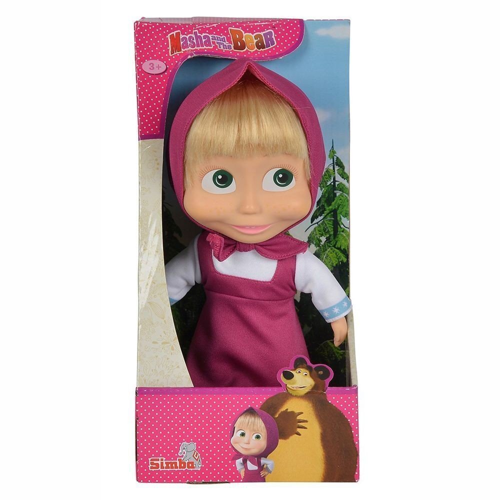Simba Toys Masha Bambola 23cm C/Cap Asst