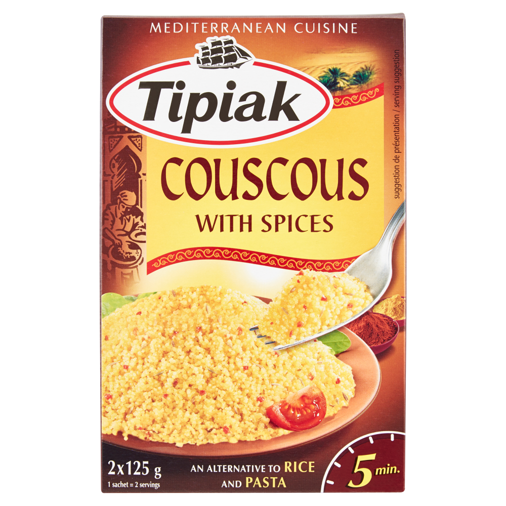 Tipiak Couscous with Spices 2 x 125 g