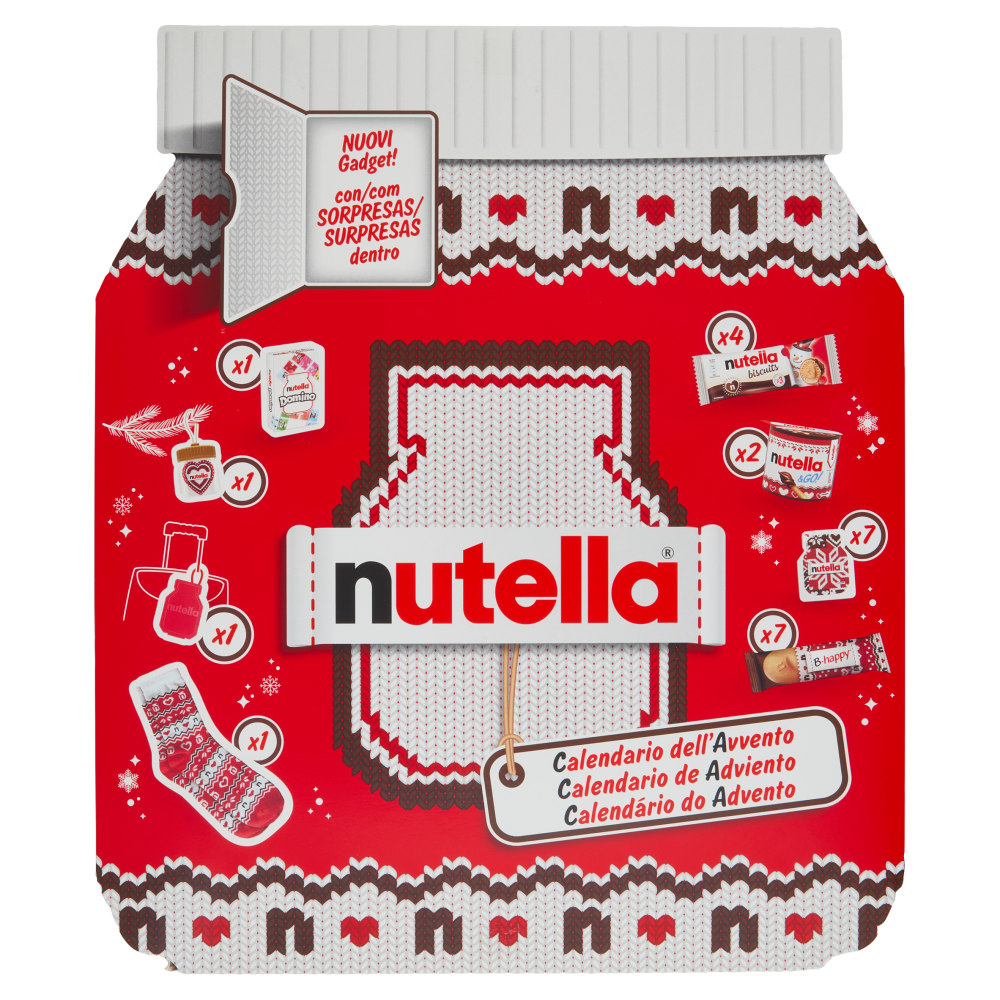 nutella Calendario dell'Avvento 20 pezzi 528 g