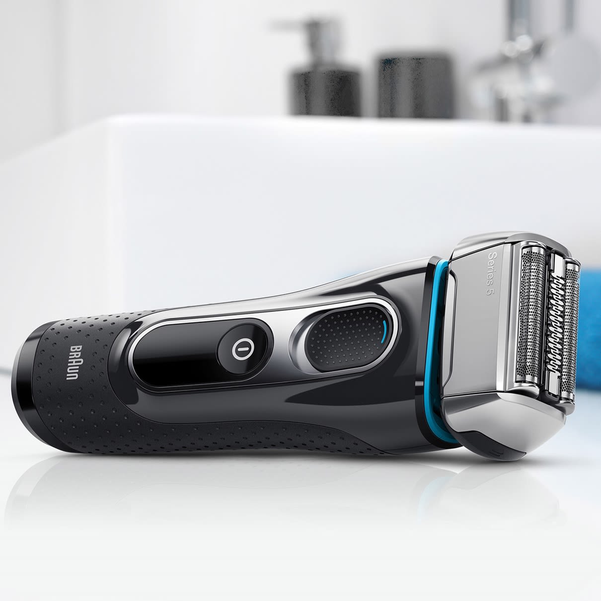 Braun Series 5 5197cc Rasoio Trimmer Nero