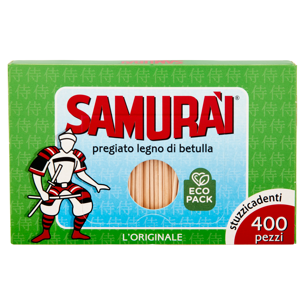 Samurài l'Originale stuzzicadenti 400 pz