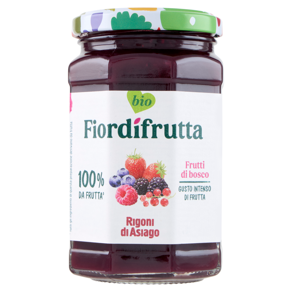 Rigoni di Asiago Fiordifrutta bio Frutti di bosco 330 g