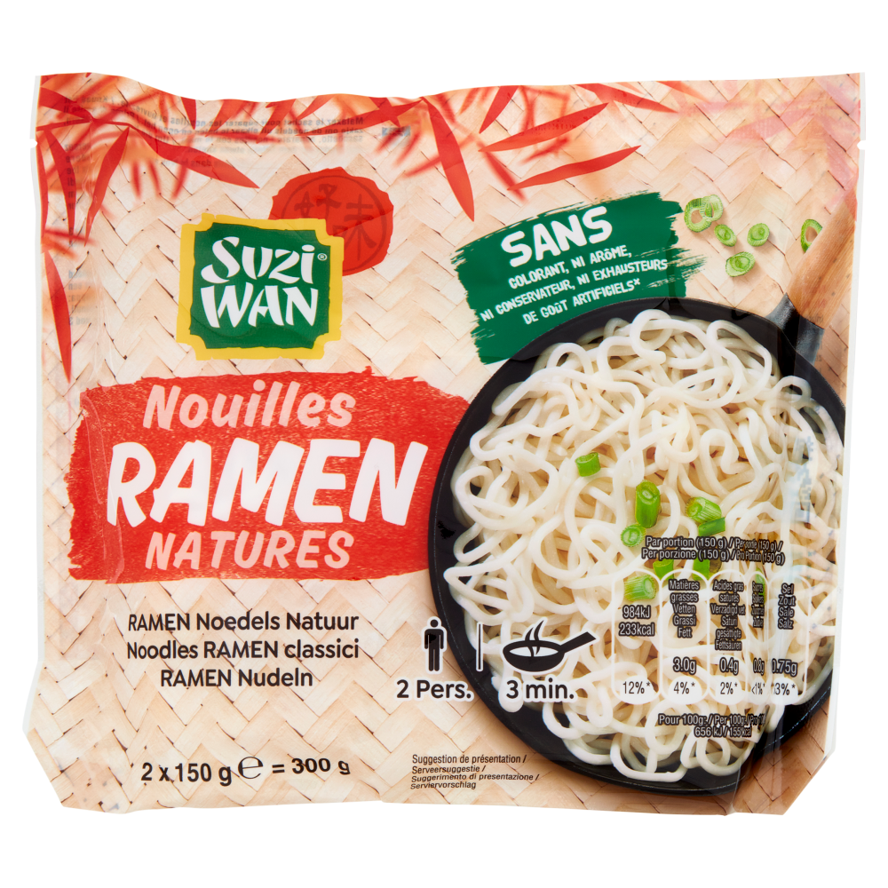 Suzi Wan Noodles Ramen classici 2 x 150 g