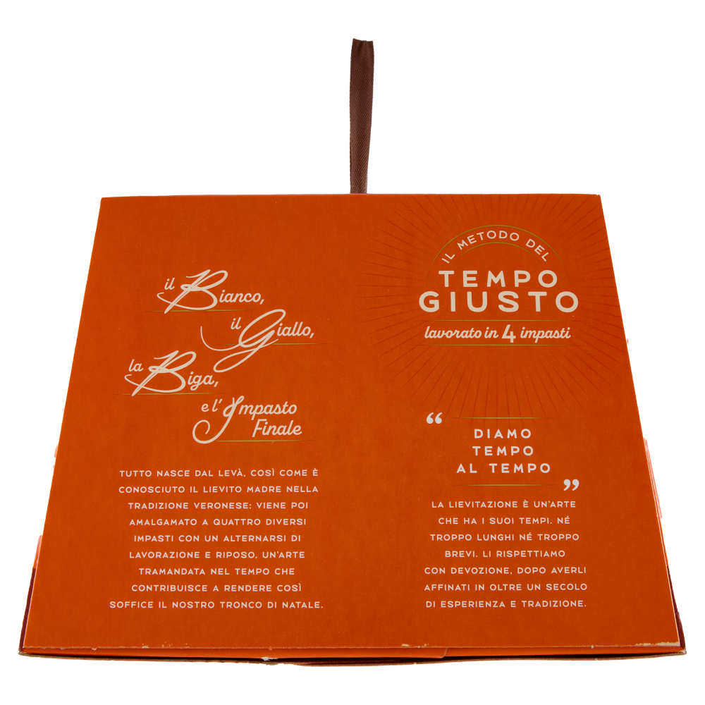 Paluani il Tronco di Natale Ricoperto di Cioccolato con Crema alla Nocciola e Pasticcera 750 g