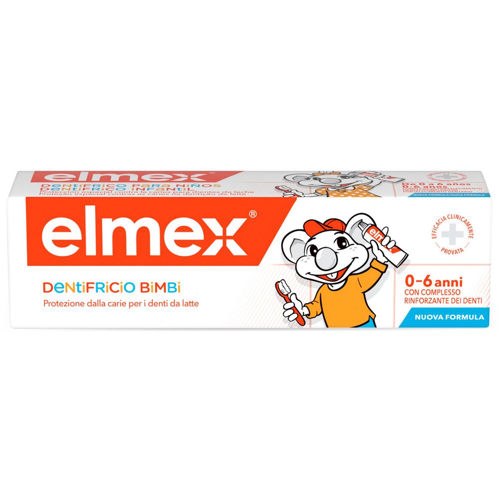 elmex dentifricio Bimbi, bambini fino ai 6 anni 50 ml