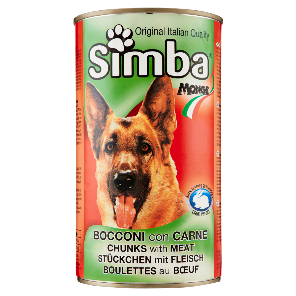 Simba Bocconi con Carne 1230 g