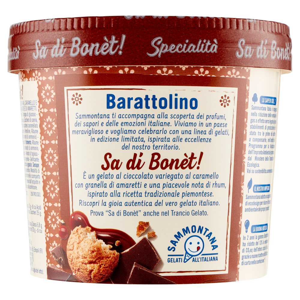 Sammontana Barattolino Specialit&agrave; Sa di Bon&egrave;t! 410 g