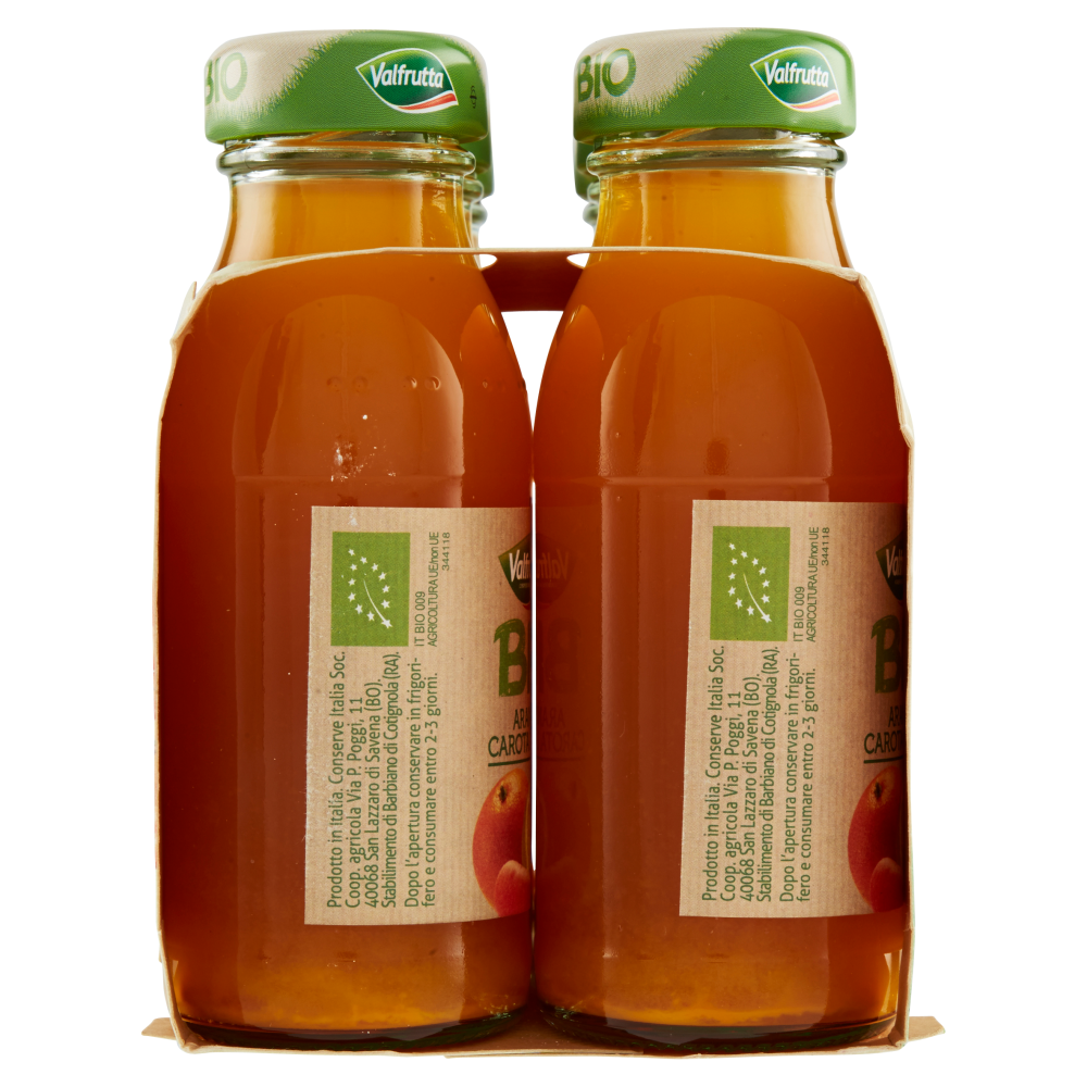 Valfrutta Bio Arancia Carota Limone 6 x 125 ml