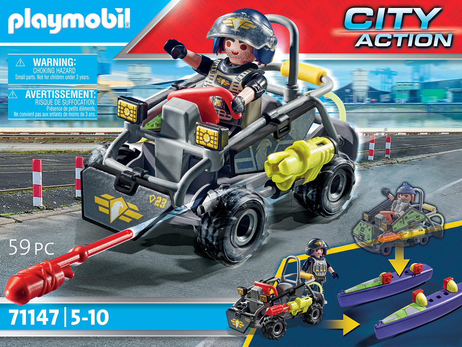 Playmobil City Action 71147 set da gioco