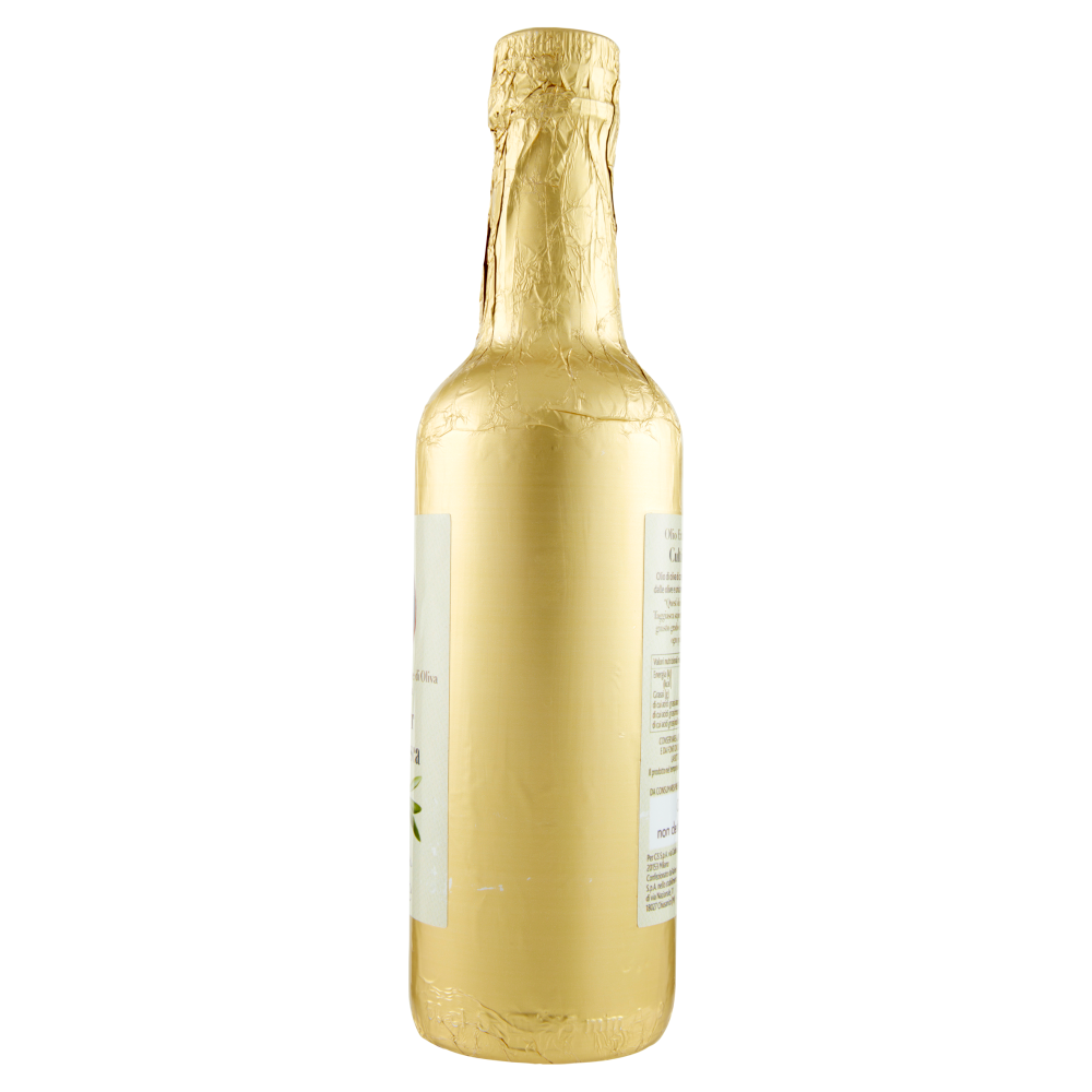 Terre d'Italia Olio Extra Vergine di Oliva prodotto in Italia Cultivar Taggiasca 500 ml