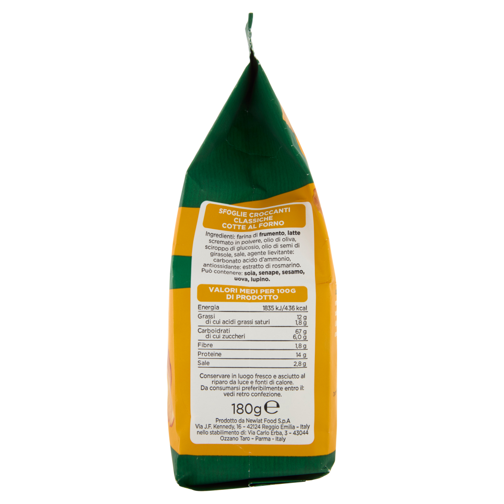 Delverde Crostino dorato Sfoglie Classiche 180 g