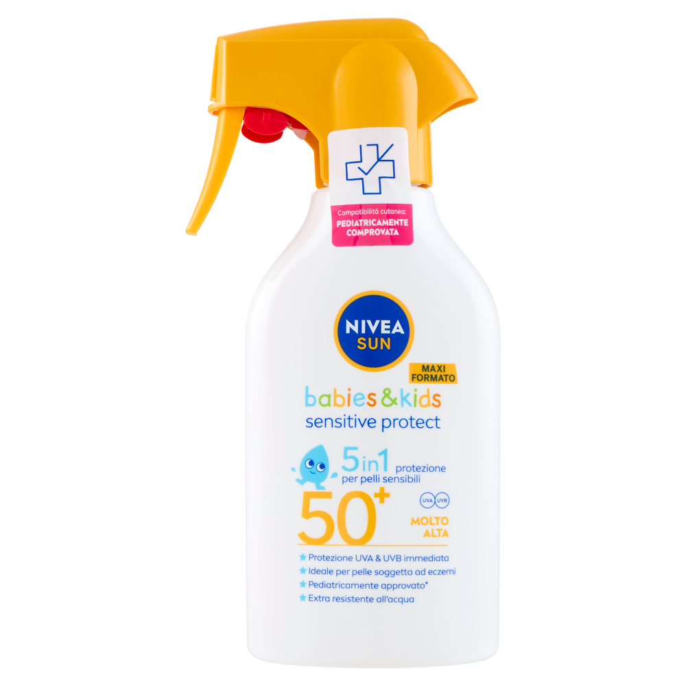Nivea Sun babies & kids sensitive protect 50+ Molto Alta 250 ml