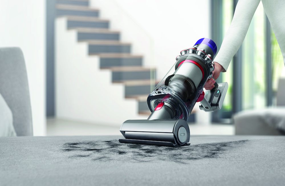 Dyson V10 Absolute Aspirapolvere a bastone 2 in 1 Batteria Secco Senza sacchetto 0,76 L Rame, Nichel