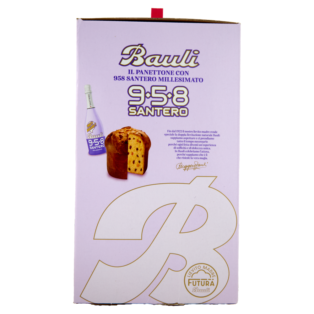 Bauli 958 Santero Panettone Bauli 700 g + 958 Santero Millesimato 75 cl