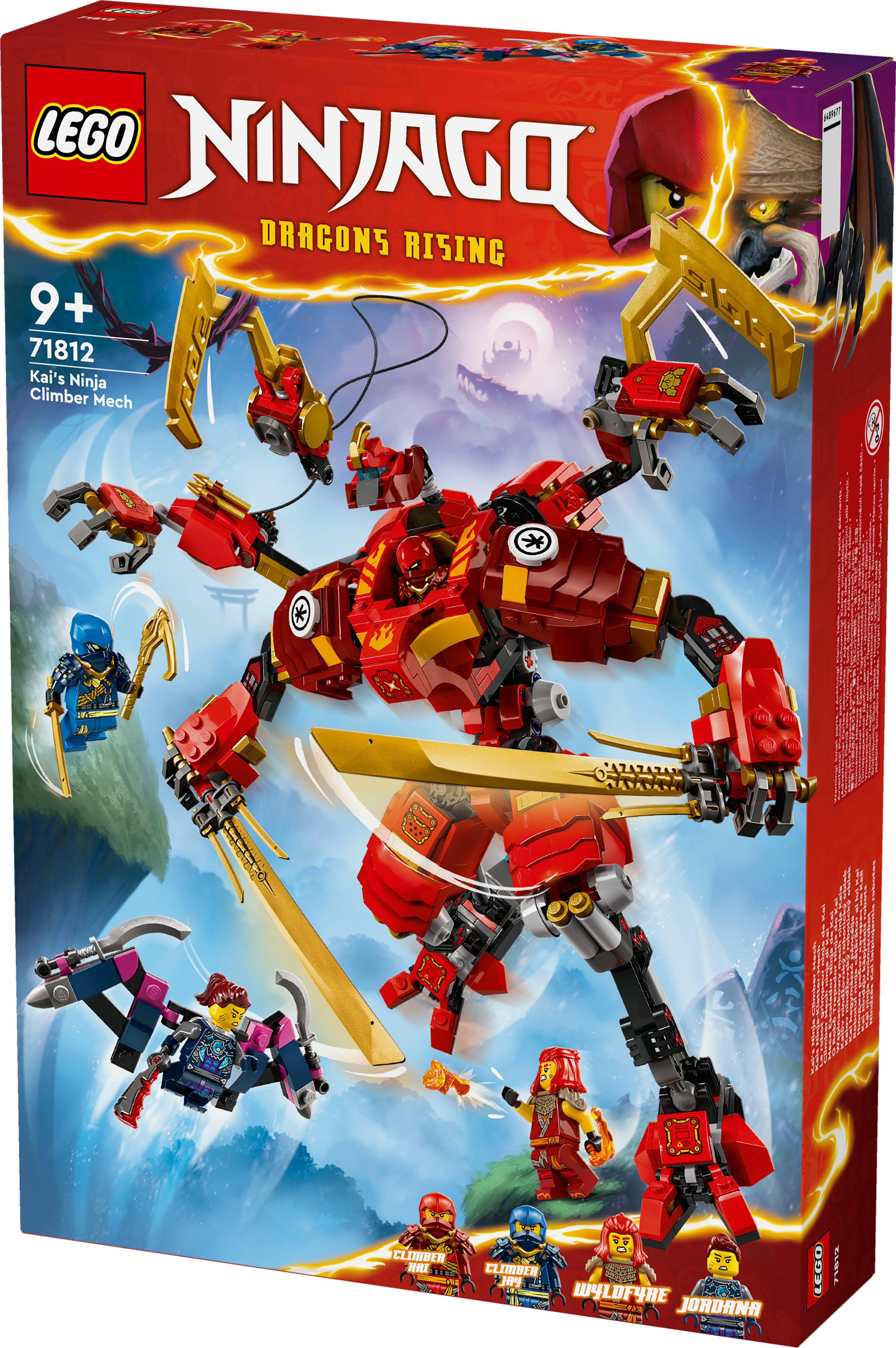 LEGO NINJAGO Climber Mech ninja di Kai
