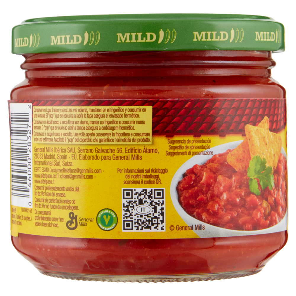 Old El Paso Salsa Dip Mild 312 g