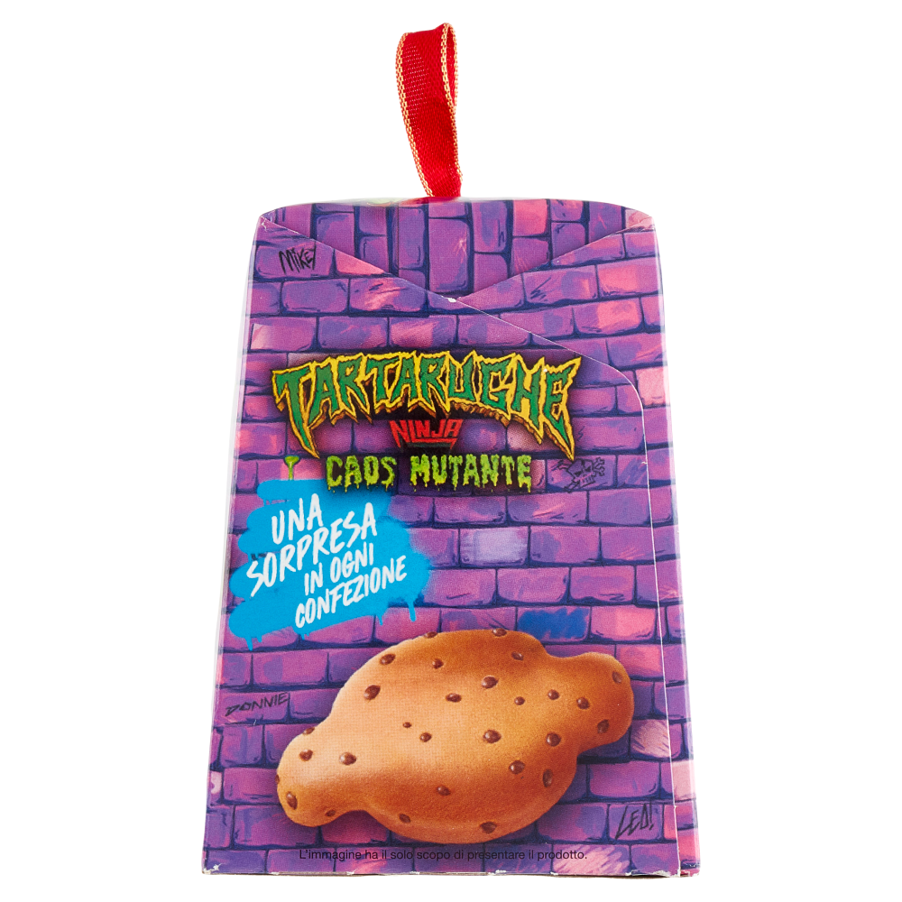 Balocco Mini Colomba con gocce di cioccolato Tartarughe Ninja Caos Mutante 100 g