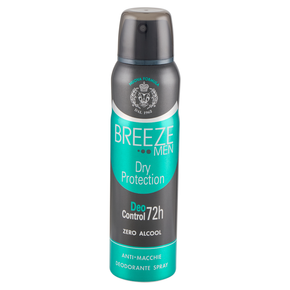 Breeze Men Dry Protection Deodorante Spray 150 mL