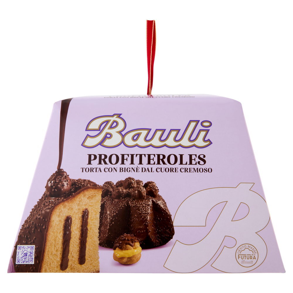 Bauli Profiteroles Torta con Bignè dal Cuore Cremoso 820 g
