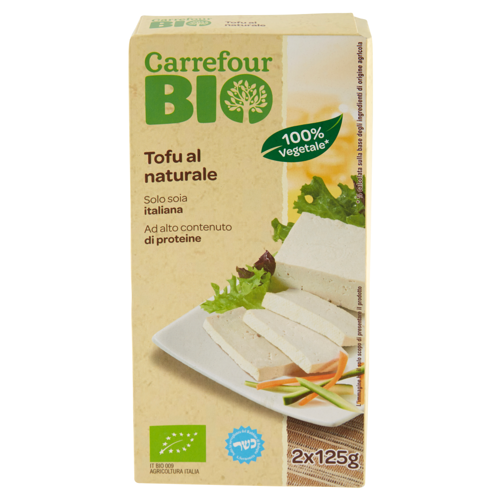Carrefour Bio Tofu al naturale 2 x 125 g