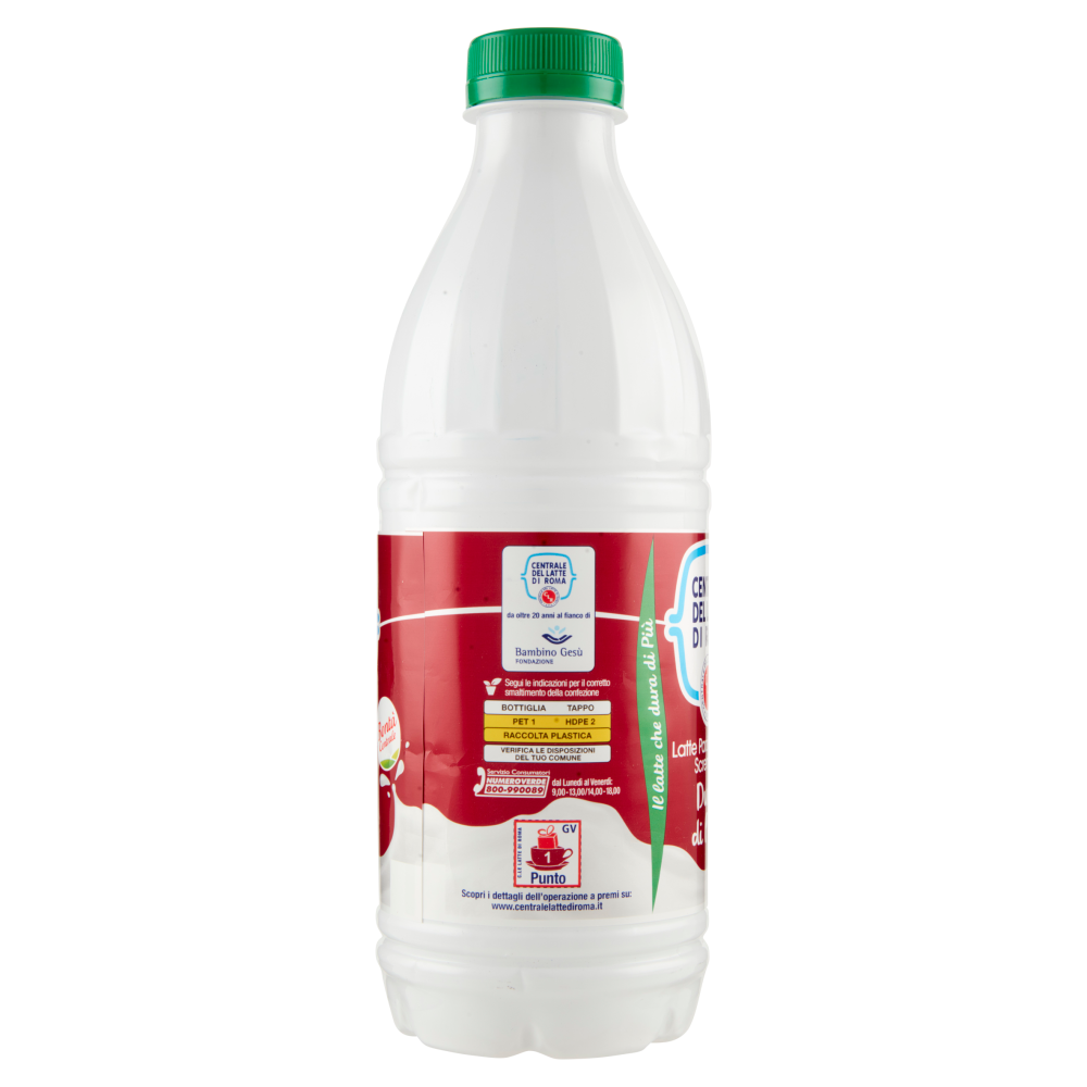 Centrale del Latte di Roma Latte Parzialmente Scremato Dura di Pi&ugrave; 1000 ml