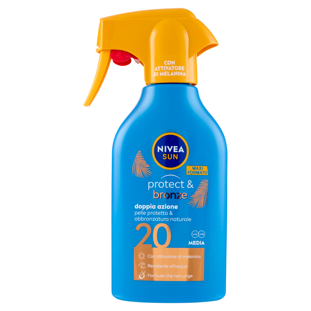 Nivea Sun protect & bronze 20 Media 250 ml