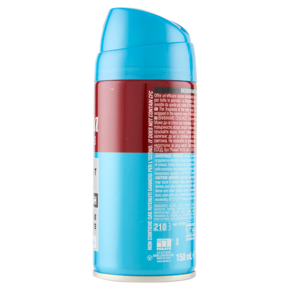 Intesa Pour Homme Deodorant Parfumé Fresh Body Spray 150 mL