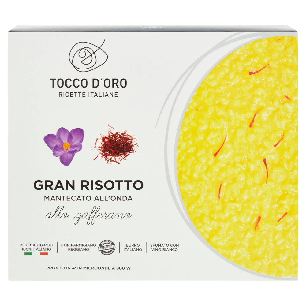 Tocco D'Oro Gran Risotto allo zafferano 270 g