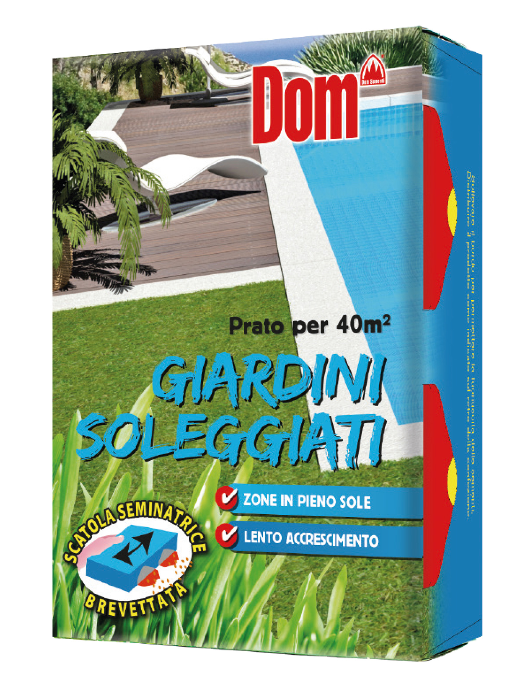 Dom Sementi Dom prato per giardini soleggiati 1 kg