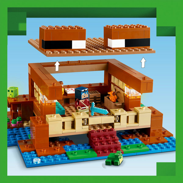 LEGO Minecraft La casa-rana