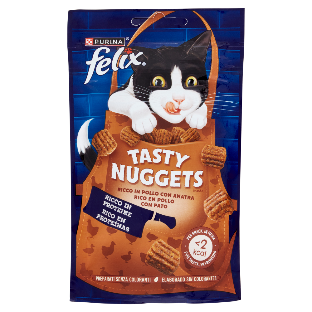 FELIX Tasty Nuggets Pollo e Anatra 50 g