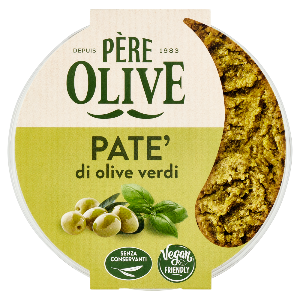 Père Olive Patè di olive verdi 150 g