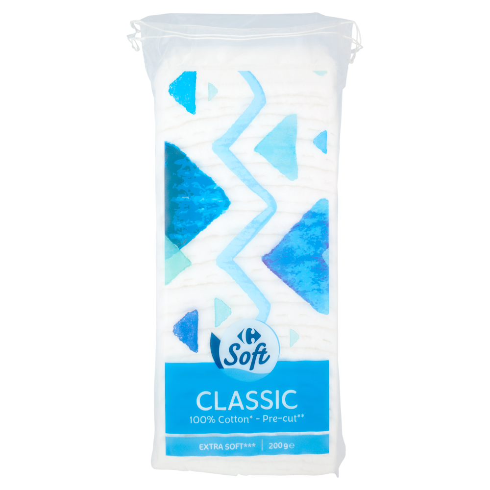 Carrefour Soft Classic 100% Cotton* 200 g