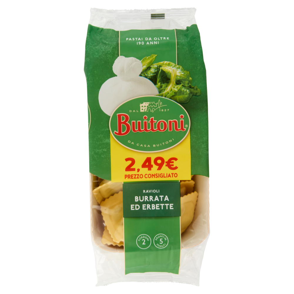 Buitoni Ravioli Burrata ed Erbette 230 g