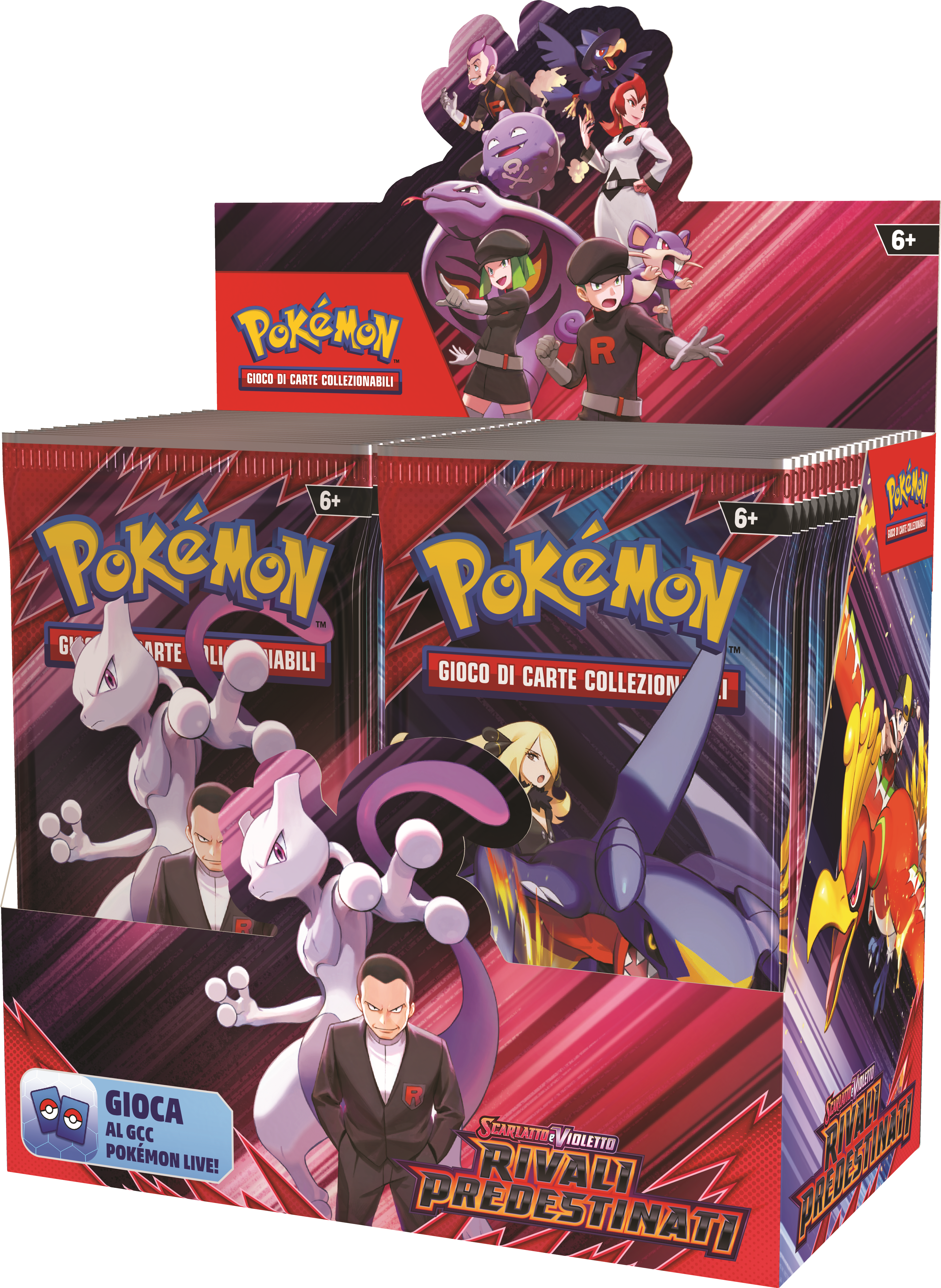 Pok&eacute;mon Scarlatto e Violetto - Rivali Predestinati busta 10 carte (IT)