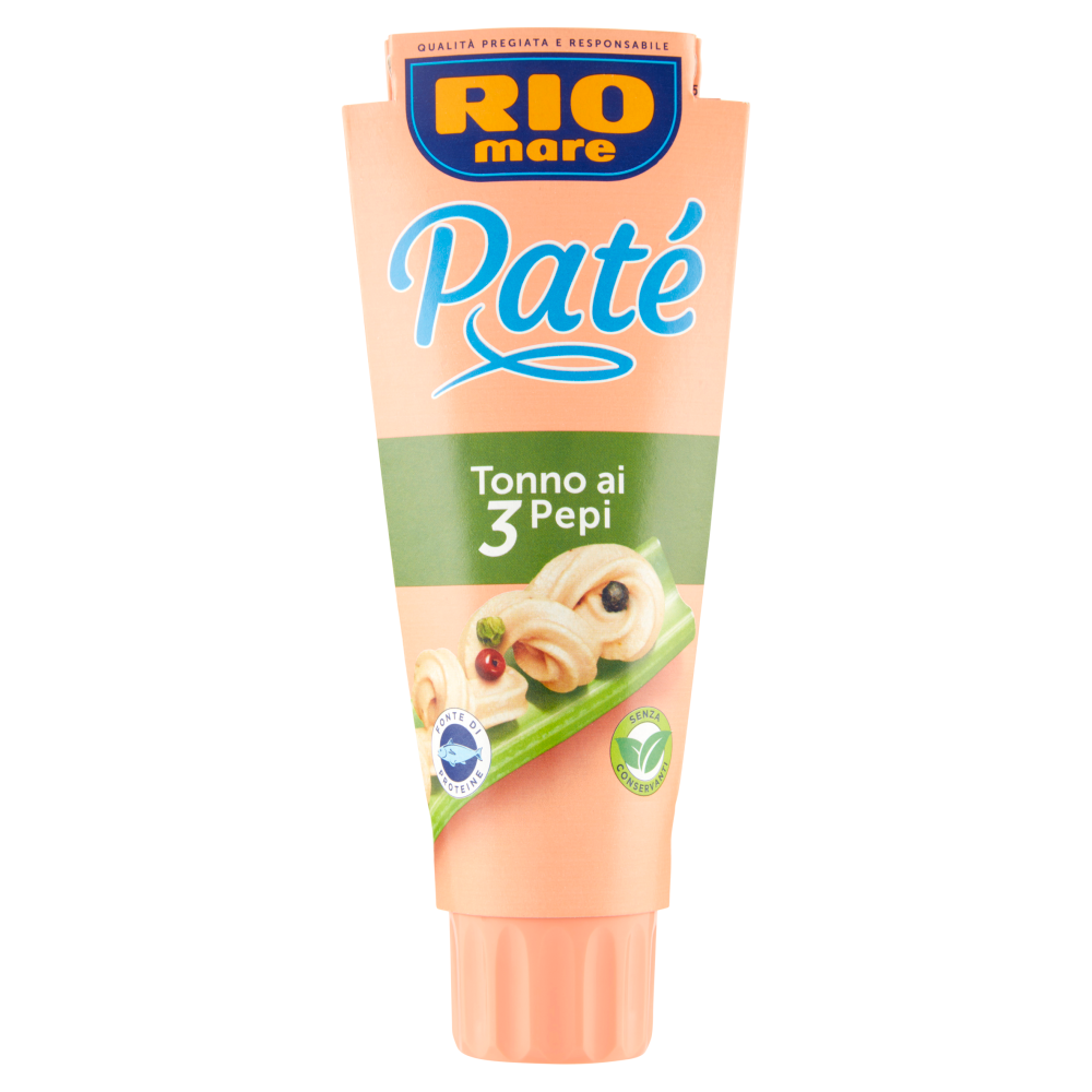 Rio mare Pat&egrave; Tonno ai 3 Pepi 100 g