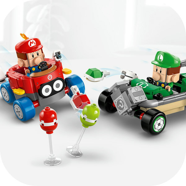 LEGO Super Mario Mario Kart™: Baby Mario vs Baby Luigi