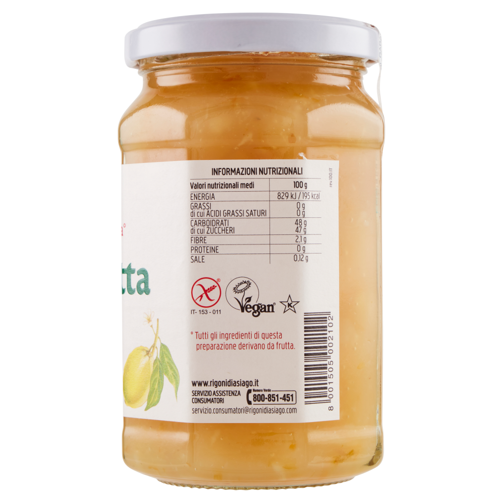 Rigoni di Asiago Fiordifrutta Limoni bio 340 g