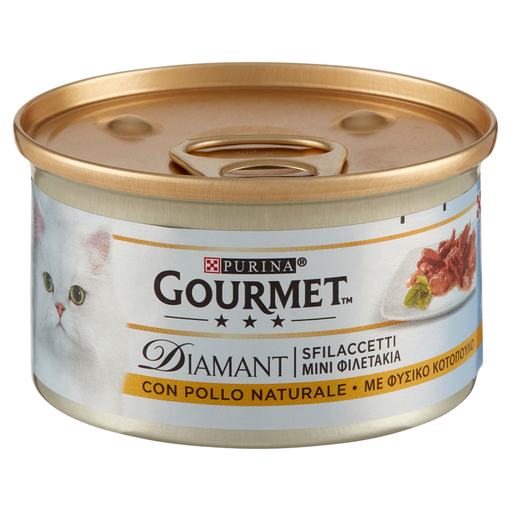 PURINA GOURMET Diamant Sfilaccetti con Pollo Naturale 85 g