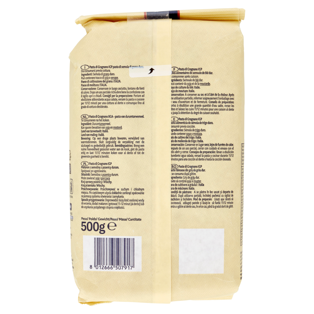 Terre d'Italia Pasta di Gragnano IGP Tortiglioni 500 g