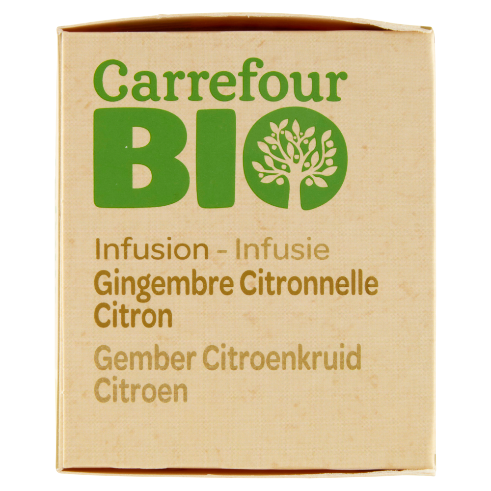 Carrefour Bio Infuso Zenzero Citronella Limone 20 x 1,5 g