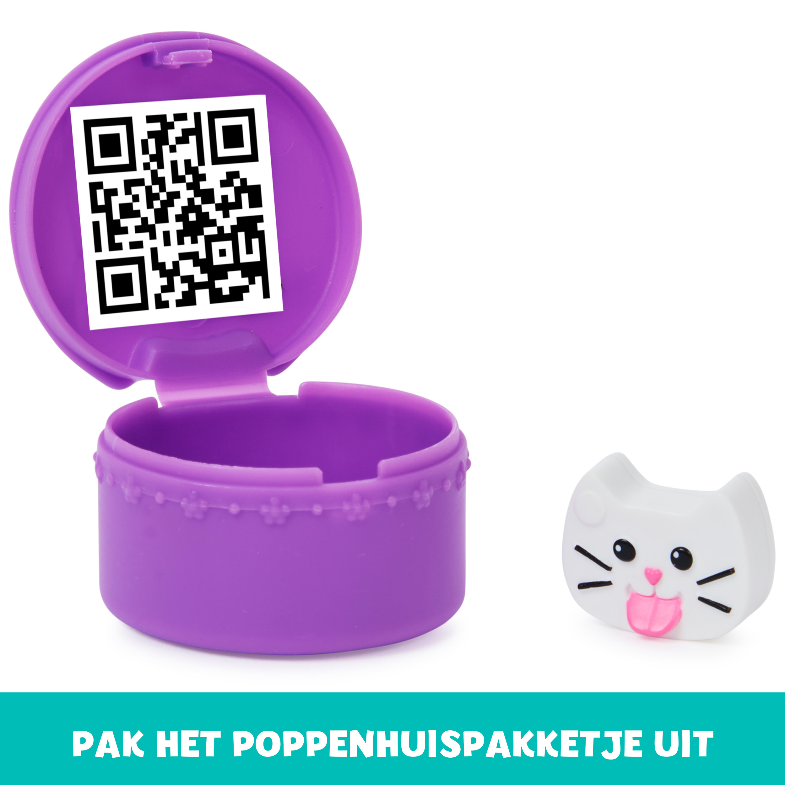 Gabby's Dollhouse , Confezione deluxe con Gabby e gattini, 7 personaggi di Gabby, giochi per bambini dai 3 anni in su