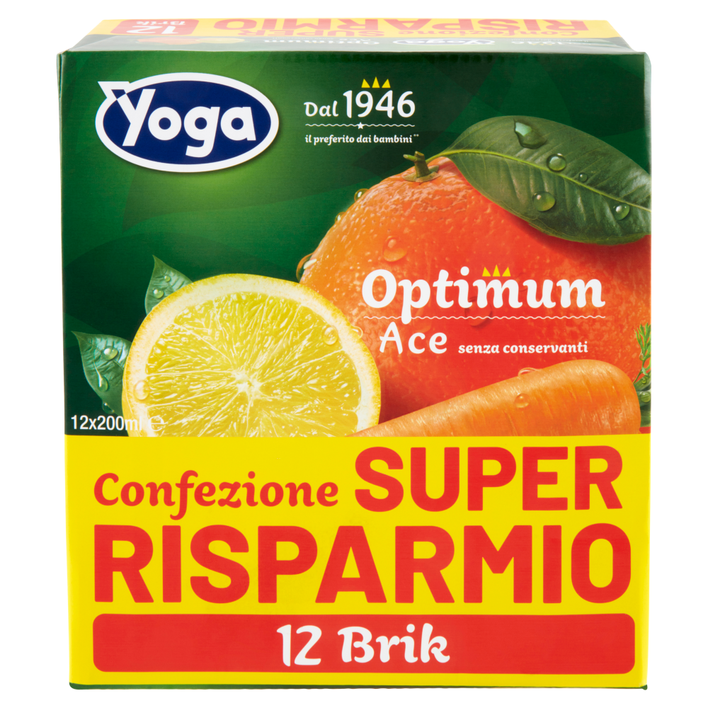 Yoga Optimum Ace 12 x 200 ml